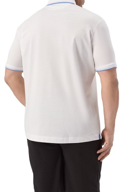 Хлопковое поло PAUL&SHARK, арт. 25411258, фото 4