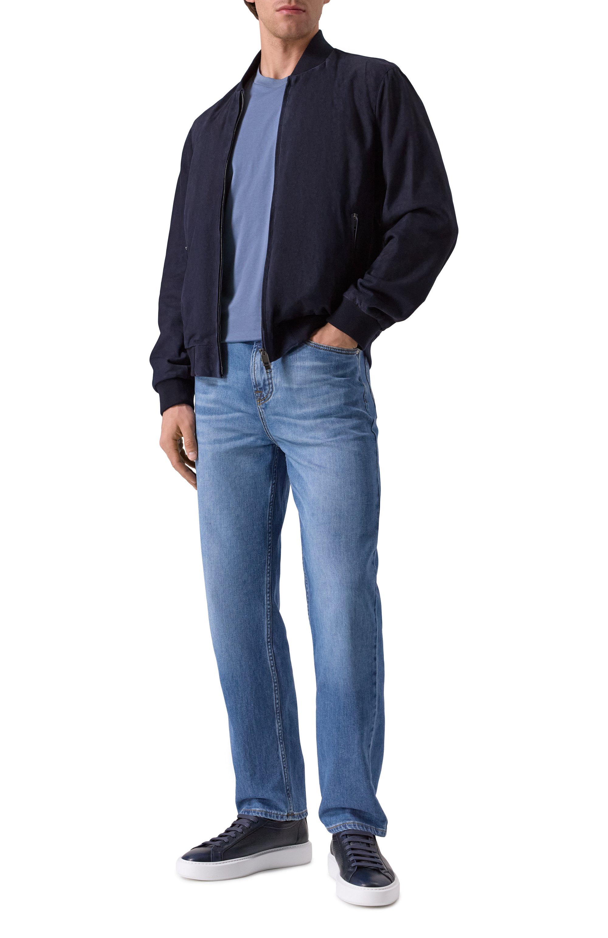 Замшевый бомбер  BRIONI, арт. PLBU0L-PC703, фото 2