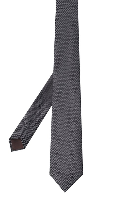 Шелковый галстук Canali 18/HJ04396 Серый  18/HJ04396 Фото 3