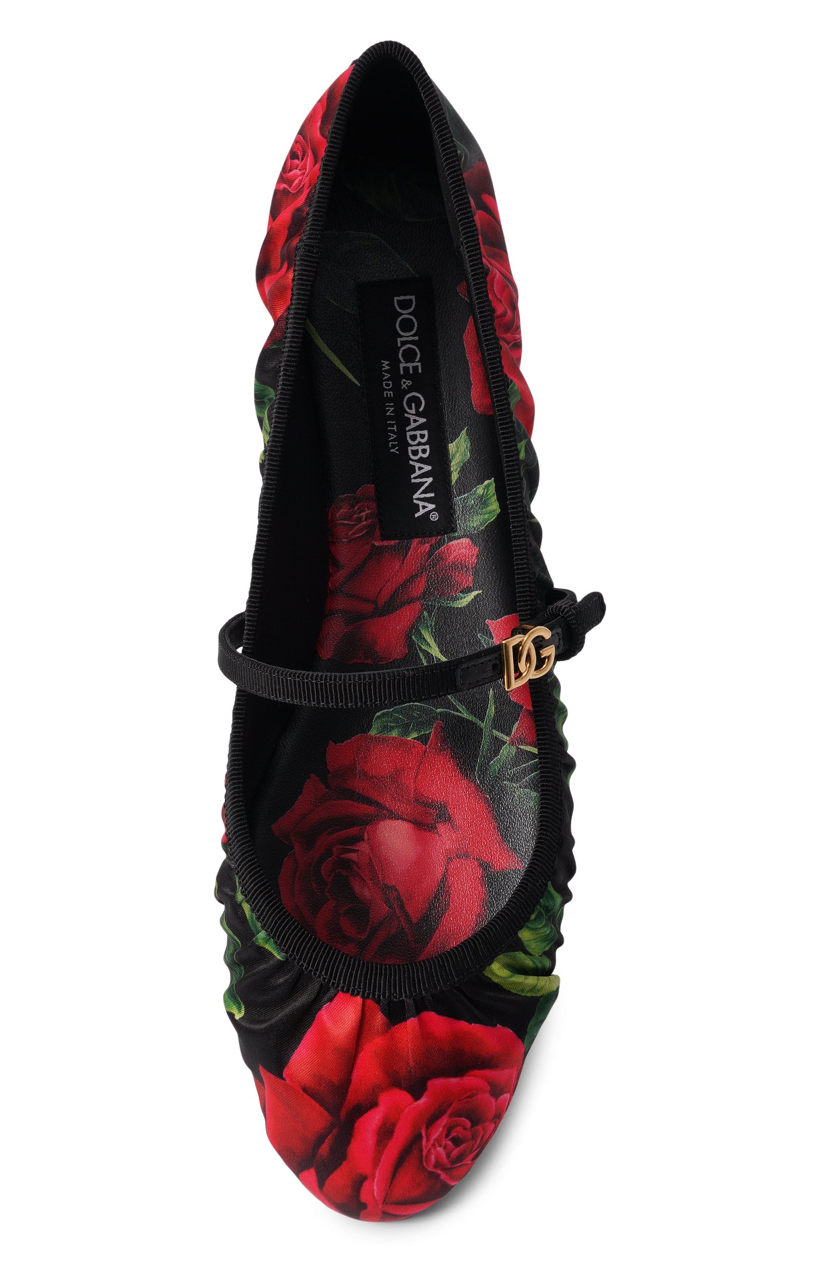 Текстильные балетки vally DOLCE & GABBANA, арт. CB0288/A0709, фото 6