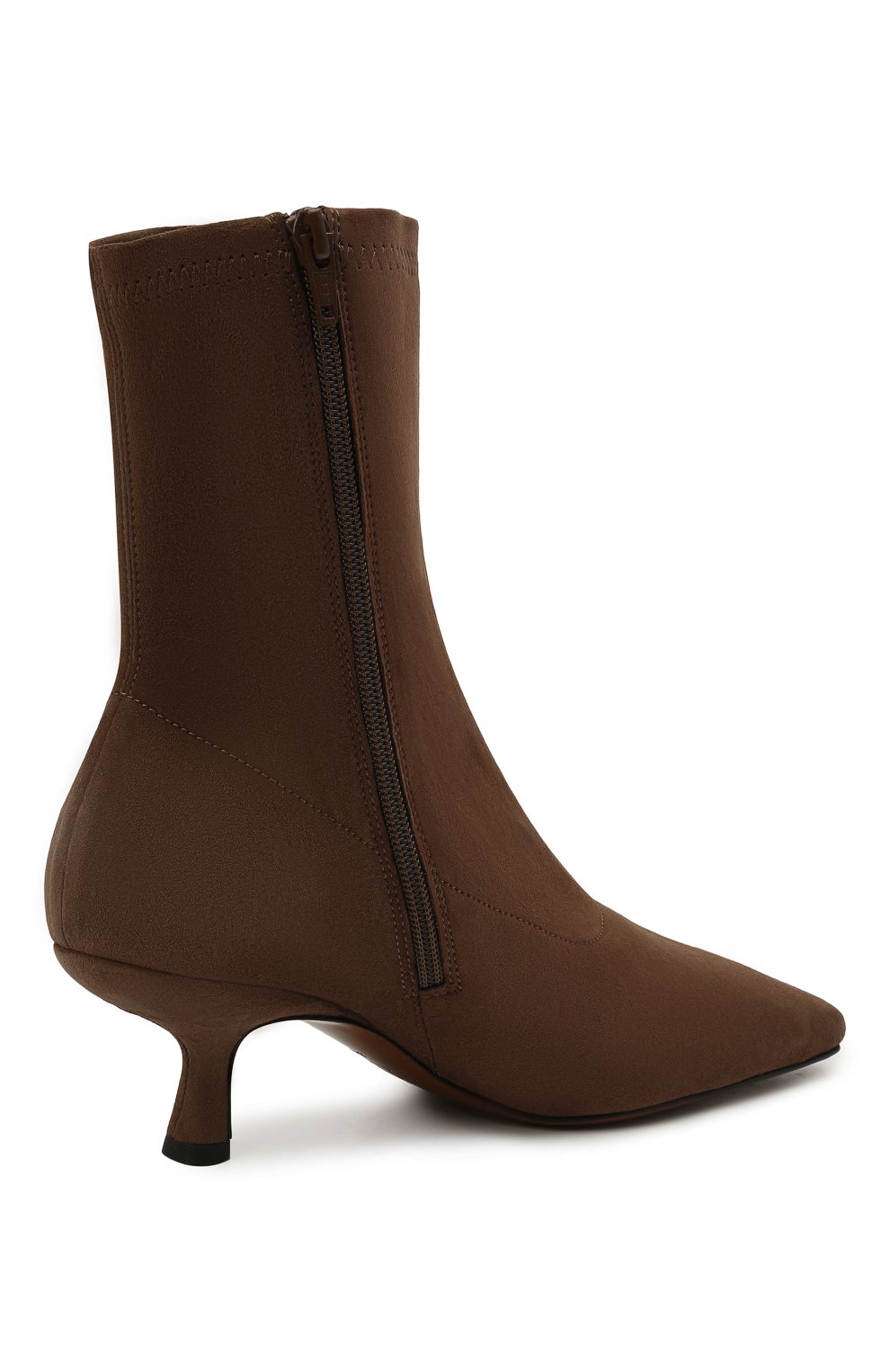 Замшевые ботильоны audrey BY FAR, арт. 21PFAUBW0STS, фото 4