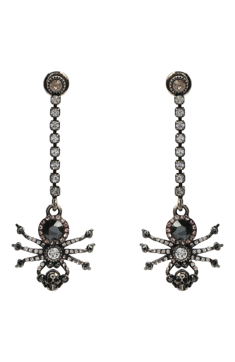 Серьги ALEXANDER MCQUEEN серебряного цвета по цене 62200 руб., арт. 589887/J160Y, фото 1 Серьги ALEXANDER MCQUEEN, арт. 589887/J160Y, фото 1