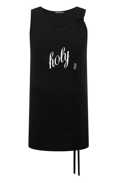 Хлопковая майка ANN DEMEULEMEESTER, арт. C000-M-JT020-12-FA045-099, фото 1