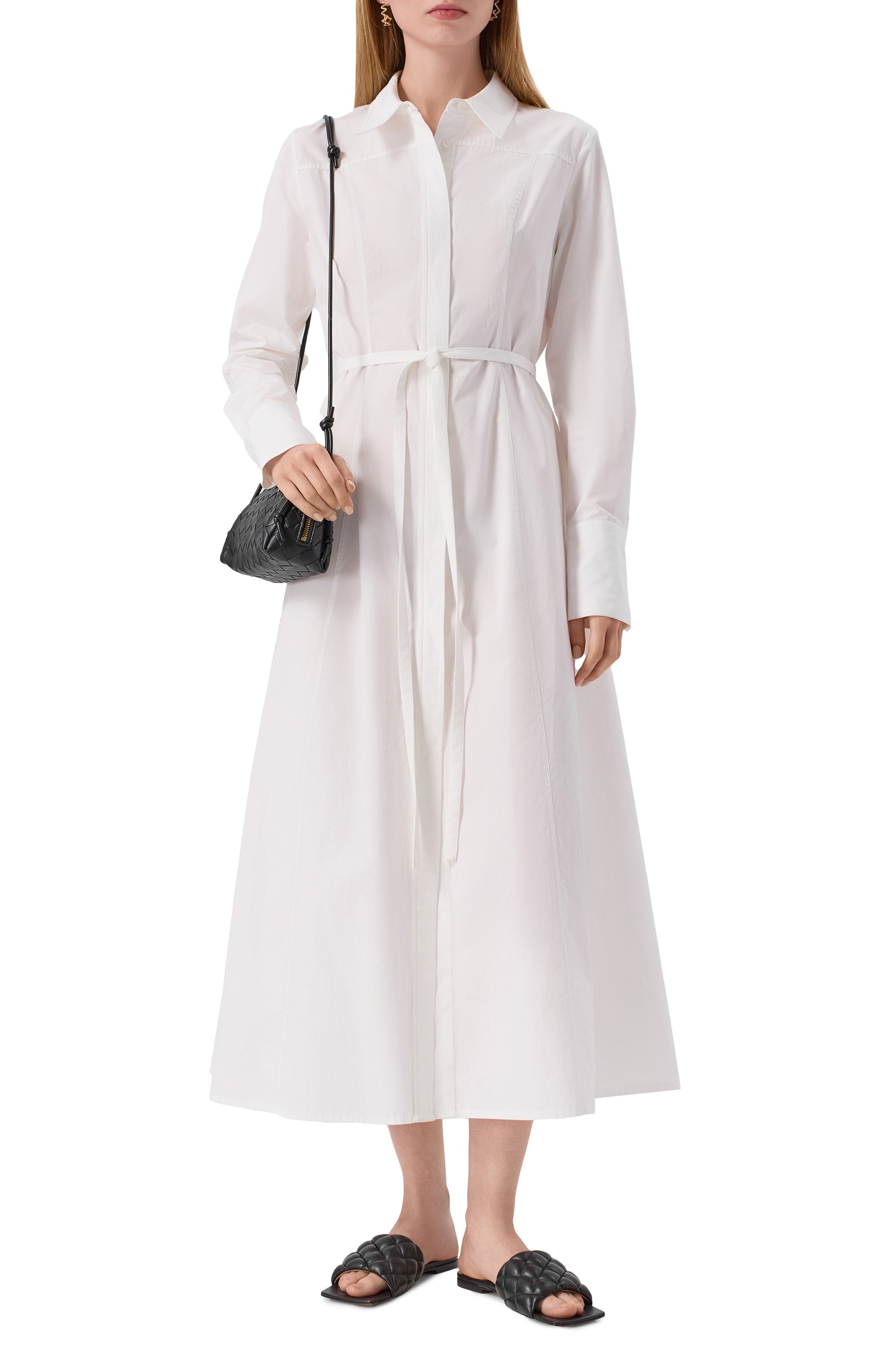 Кожаные шлепанцы padded BOTTEGA VENETA, арт. 627710/VBRR0, фото 3