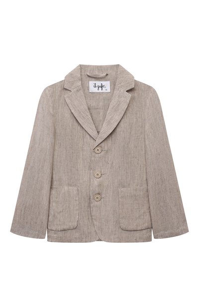 Льняной пиджак IL GUFO, арт. P24GB039L0015/2A-4A
