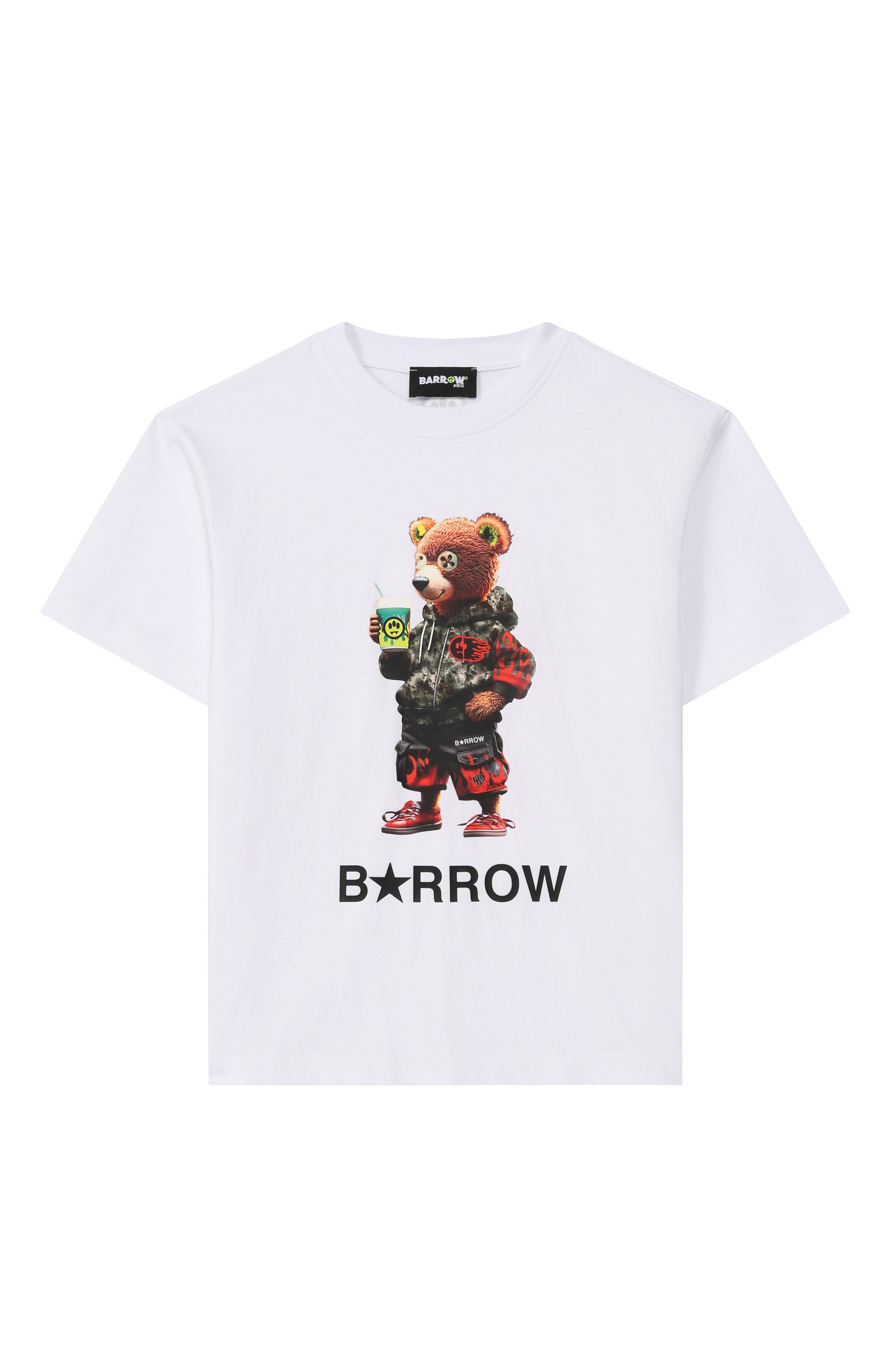 Хлопковая футболка BARROW, арт. S6BKJUTH065, фото 1