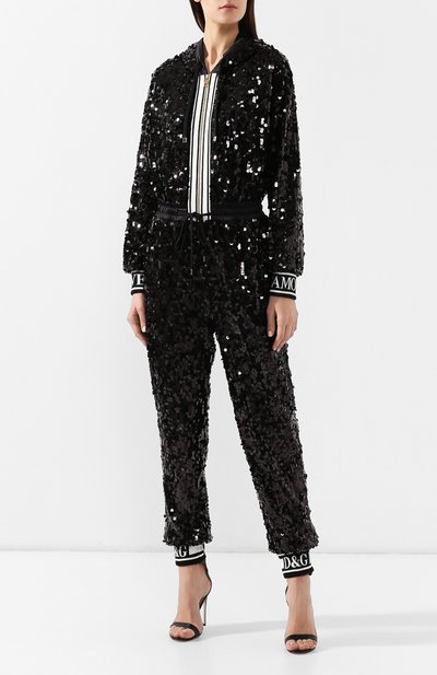 Комбинезон с пайетками DOLCE & GABBANA, арт. F6C5KT/FLSA8, фото 3