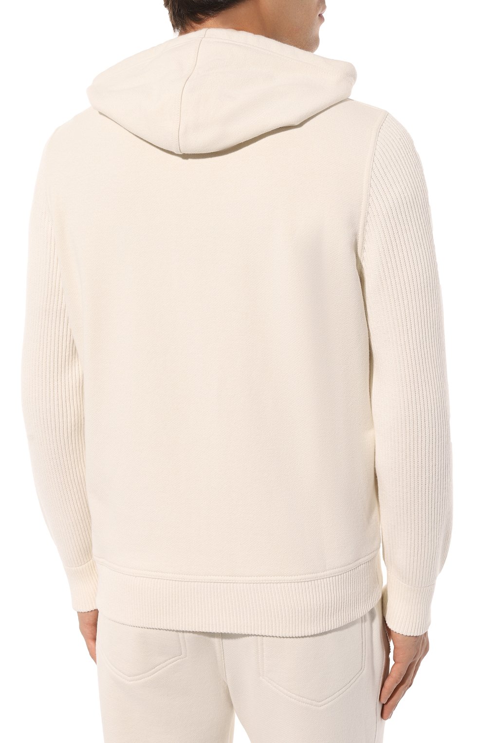 Хлопковая толстовка BRUNELLO CUCINELLI, арт. MTU23B2225, фото 4