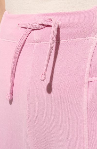 Хлопковые джоггеры DEHA розового цвета по цене 10800 руб., арт. D83116, фото 5 Хлопковые джоггеры DEHA, арт. D83116, фото 5