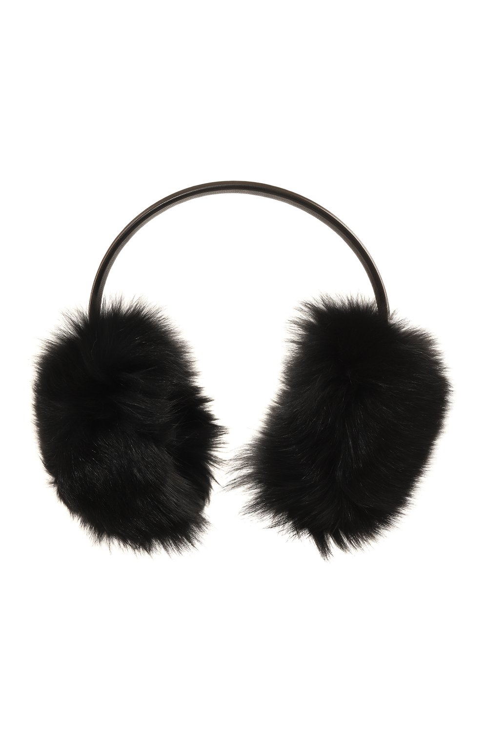 Меховые наушники из лисы YVES SALOMON, арт. 23WAA124XXRDXX, фото 1