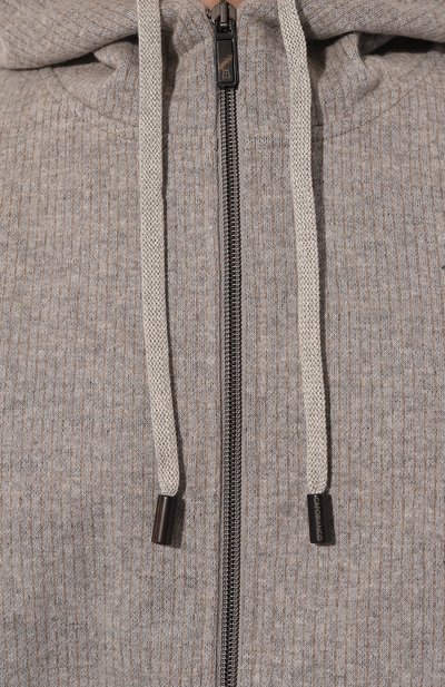 Толстовка из хлопка и шерсти CAPOBIANCO, арт. 17M405.GP00., фото 5