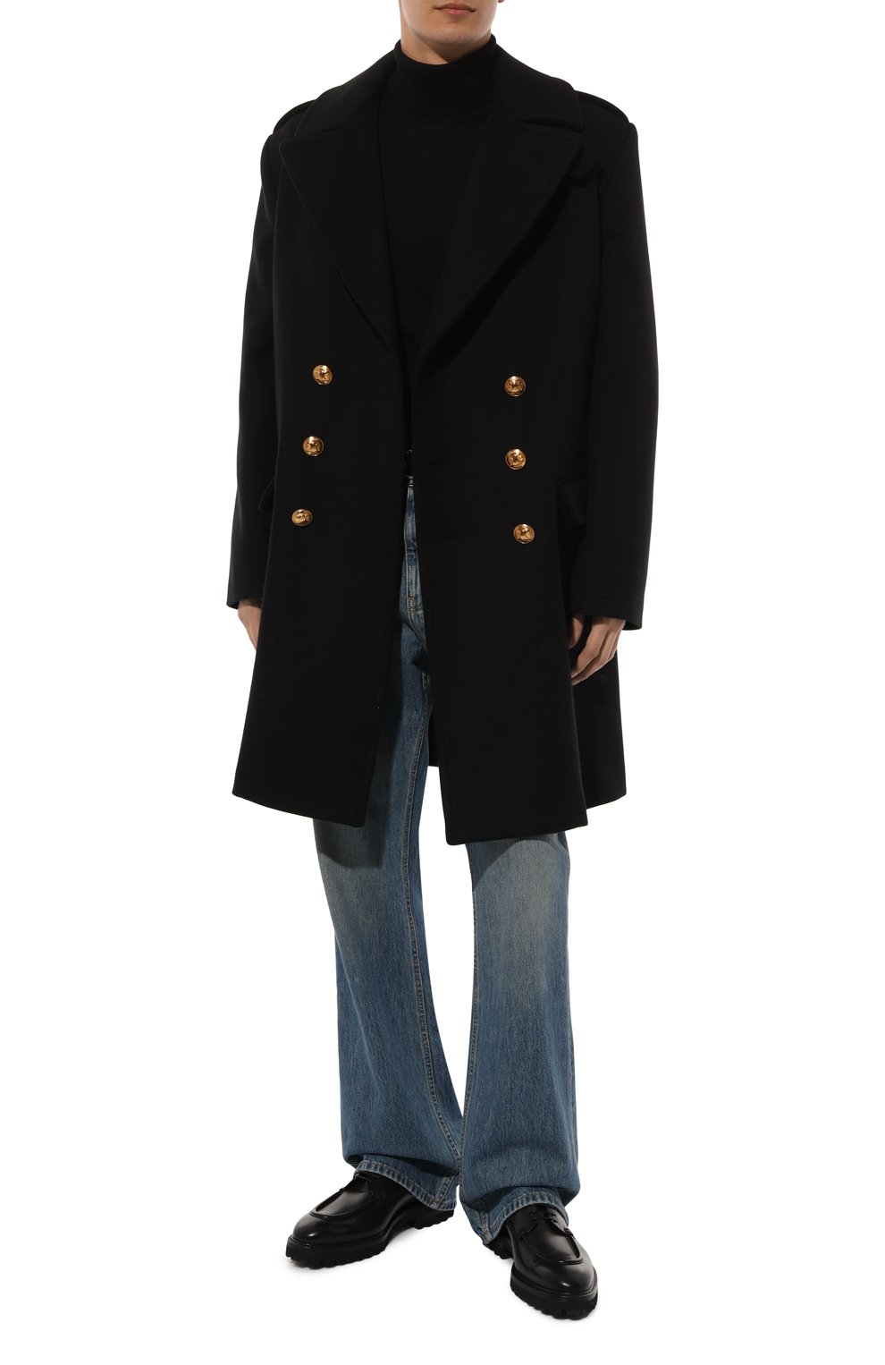 Пальто из шерсти и кашемира CELINE, арт. 2M07B/110R, фото 2