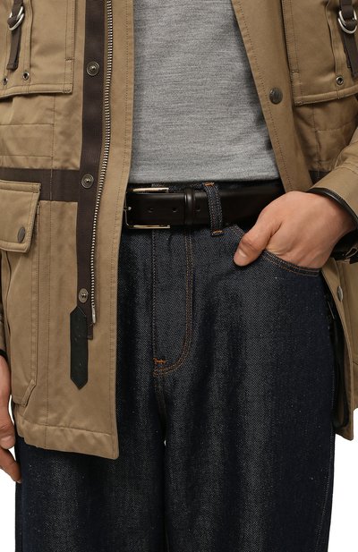 Кожаный ремень SANTONI, арт. CM35VS003B91HVVDT50, фото 2