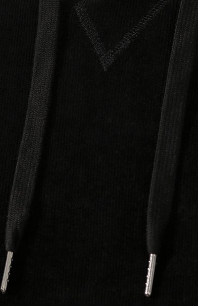 Вельветовое худи ALEXANDERWANG.T черного цвета по цене 31950 руб., арт. 4W491009U9, фото 5 Вельветовое худи ALEXANDERWANG.T, арт. 4W491009U9, фото 5