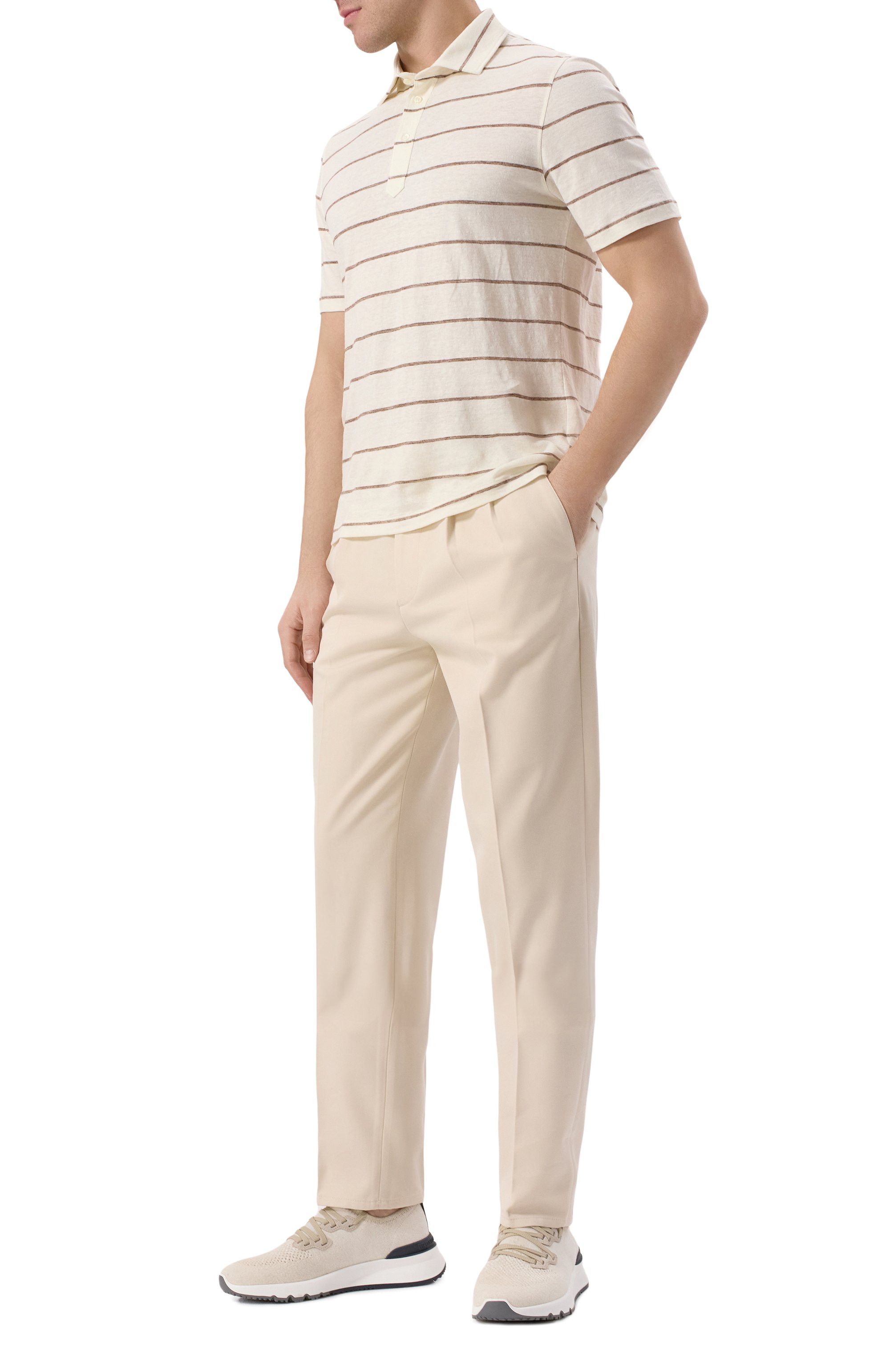 Текстильные кроссовки BRUNELLO CUCINELLI, арт. MZUKIB2051, фото 2