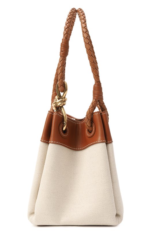 Сумка Parachute small Bottega Veneta 826220/VMAXN Кремовый  826220/VMAXN Фото 4