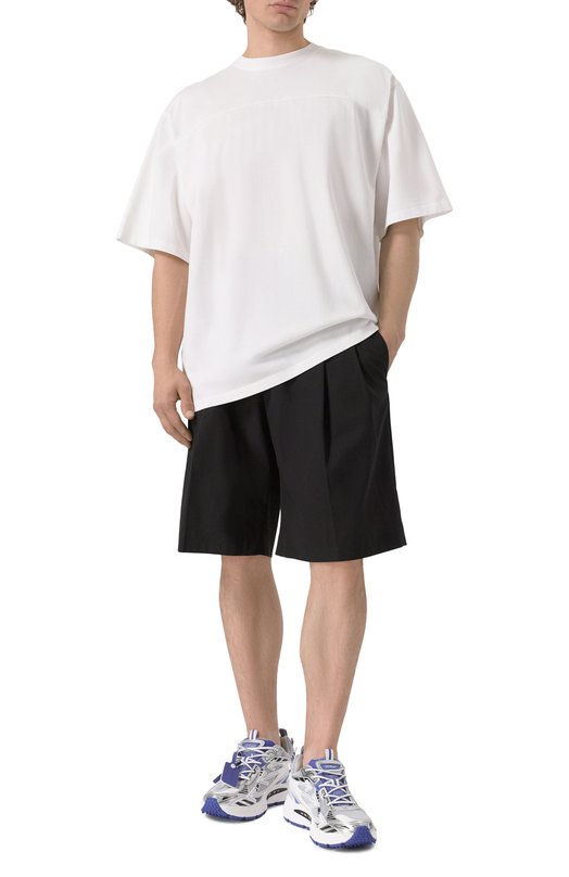 Комбинированные кроссовки Be Right Back Off-White 0MIA295S25FAB0054501 Синий  0MIA295S25FAB0054501 Фото 2
