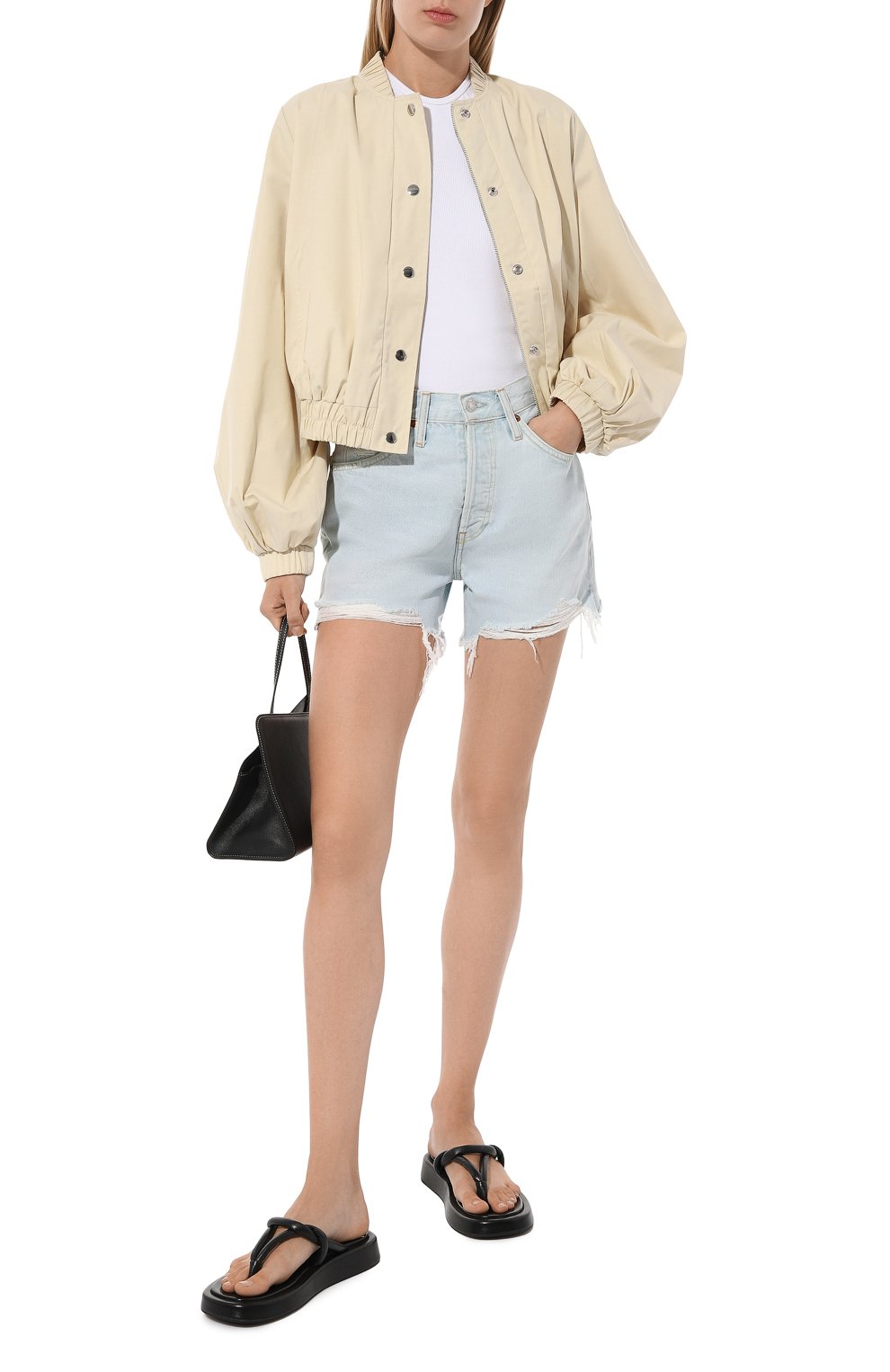 Джинсовые шорты RE/DONE, арт. 141-04W50CU0F, фото 2