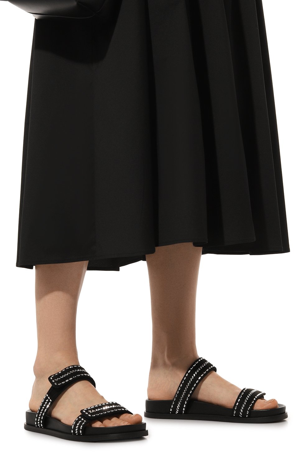 Текстильные шлепанцы EMPORIO ARMANI, арт. X3P778/XF676, фото 3