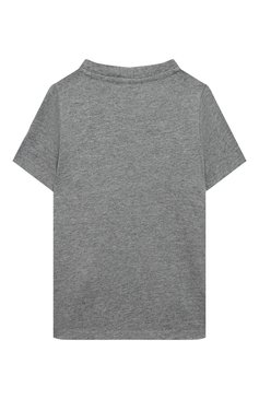 Детская хлопковая футболка SCOTCH AND SODA серого цвета, арт. 171186-22-FWBM-D51 | Фото 2 (Материал внешний: Хлопок; Рукава: Короткие; Мальчики Кросс-КТ: Футболка-одежда)