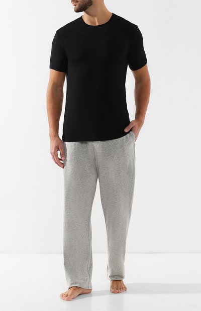 Хлопковые домашние брюки с широкой резинкой CALVIN KLEIN, арт. NB1160E, фото 2