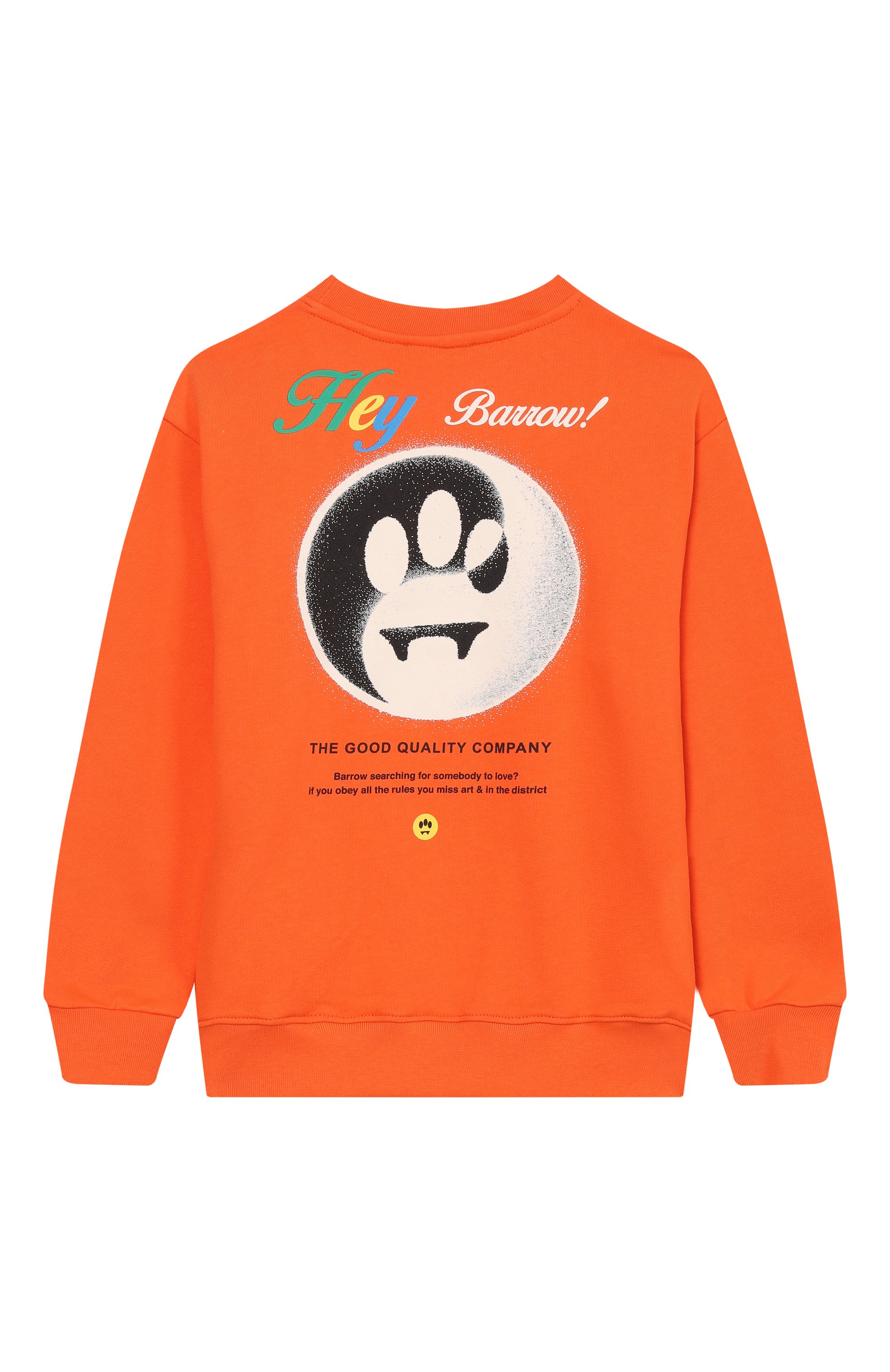 Хлопковый свитшот BARROW, арт. S6BKJUSW081, фото 2