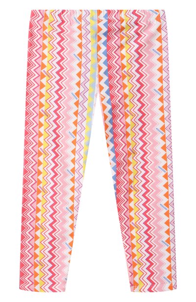Хлопковые легинсы MISSONI, арт. MW6A20/Z2852/6-10, фото 2