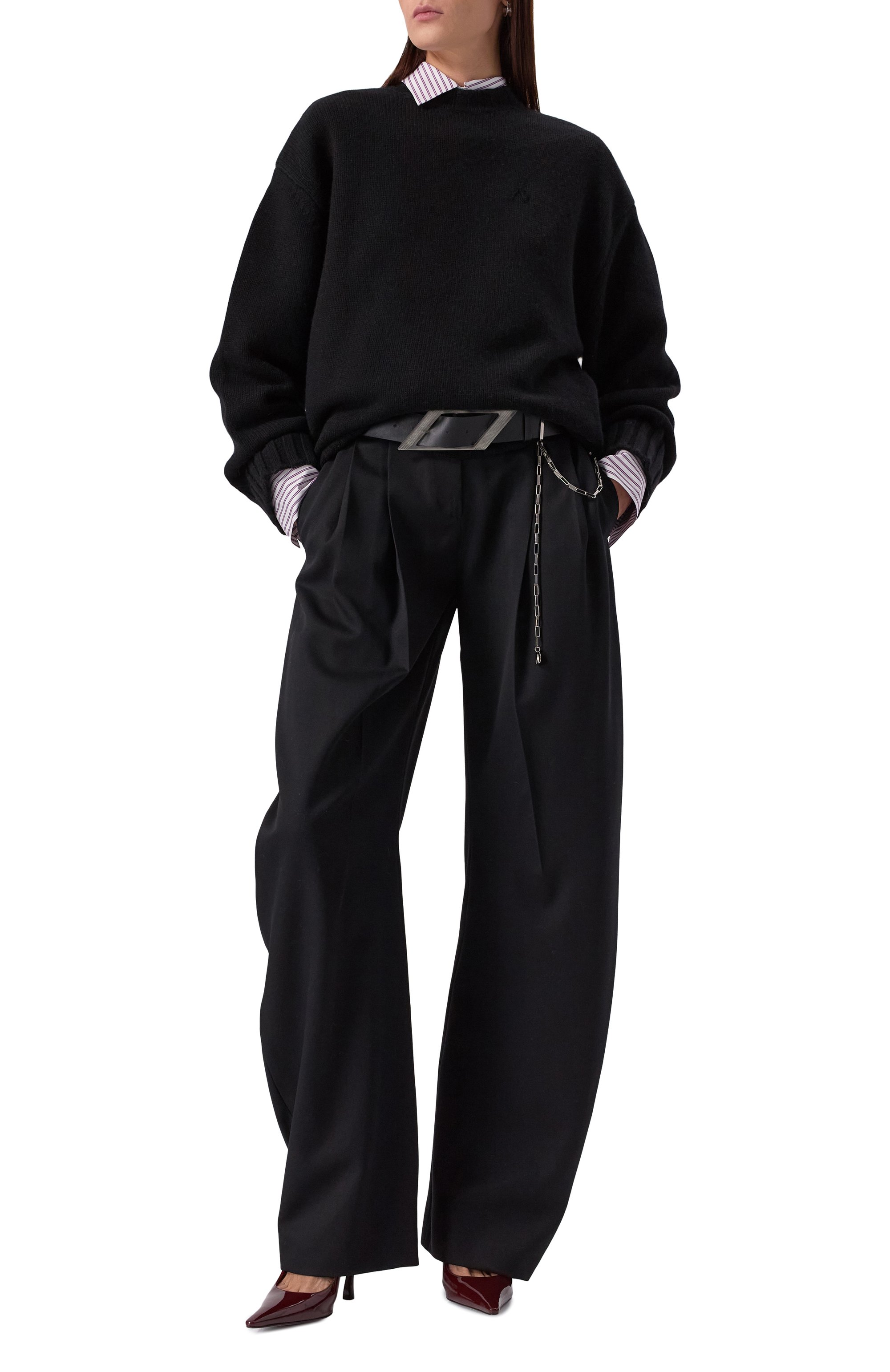 Свитер из шерсти и кашемира THE ATTICO, арт. 248WCA360/KW046, фото 2