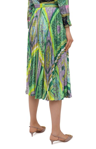 Плиссированная юбка VERSACE, арт. A88558/1F00387, фото 4