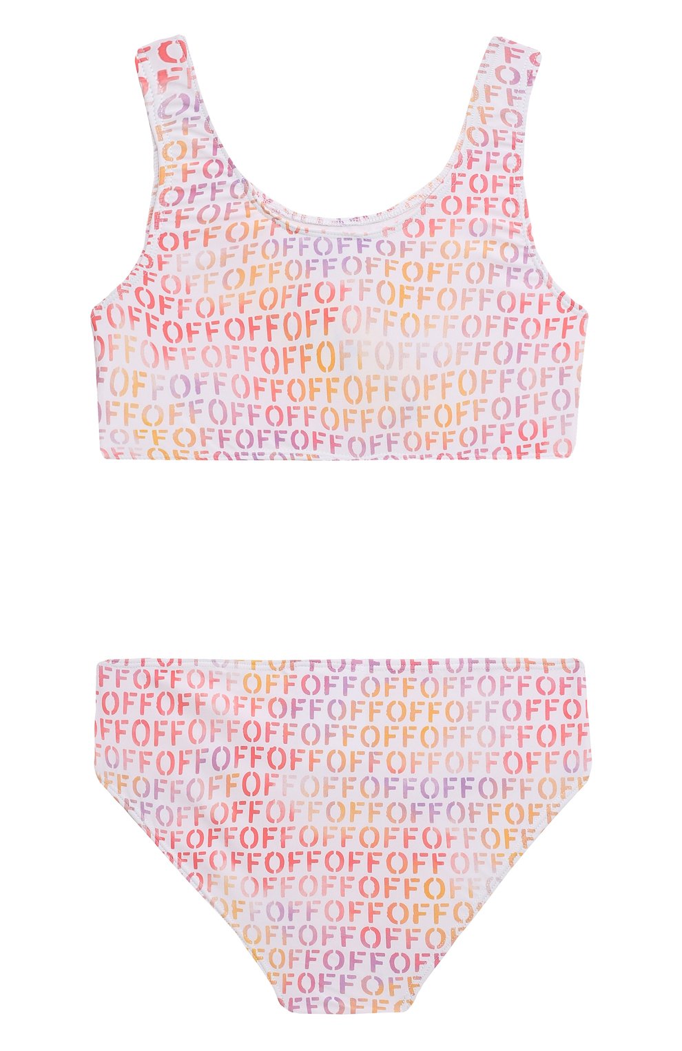 Раздельный купальник OFF-WHITE разноцветного цвета по цене 15950 руб., арт. 0GFA014S24JER001/4-10, фото 2 Раздельный купальник OFF-WHITE, арт. 0GFA014S24JER001/4-10, фото 2