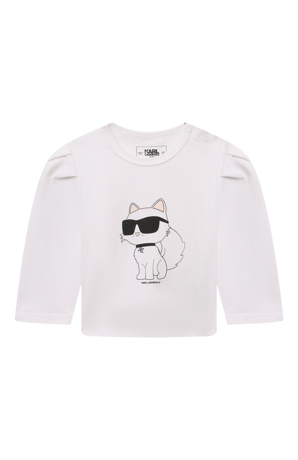 Комплект из лонгслива и брюк KARL LAGERFELD KIDS, арт. Z30280., фото 2