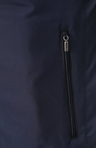 Пуховый плащ на молнии прямого кроя  ZILLI, арт. A0TIMB-30036/3500, фото 5