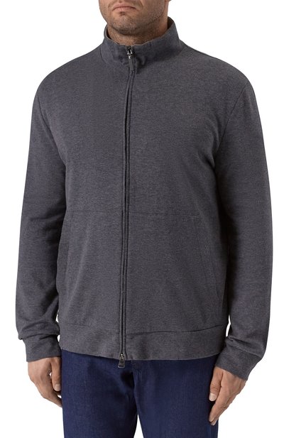 Хлопковая толстовка CANALI, арт. T0854UB/MJ02137, фото 3