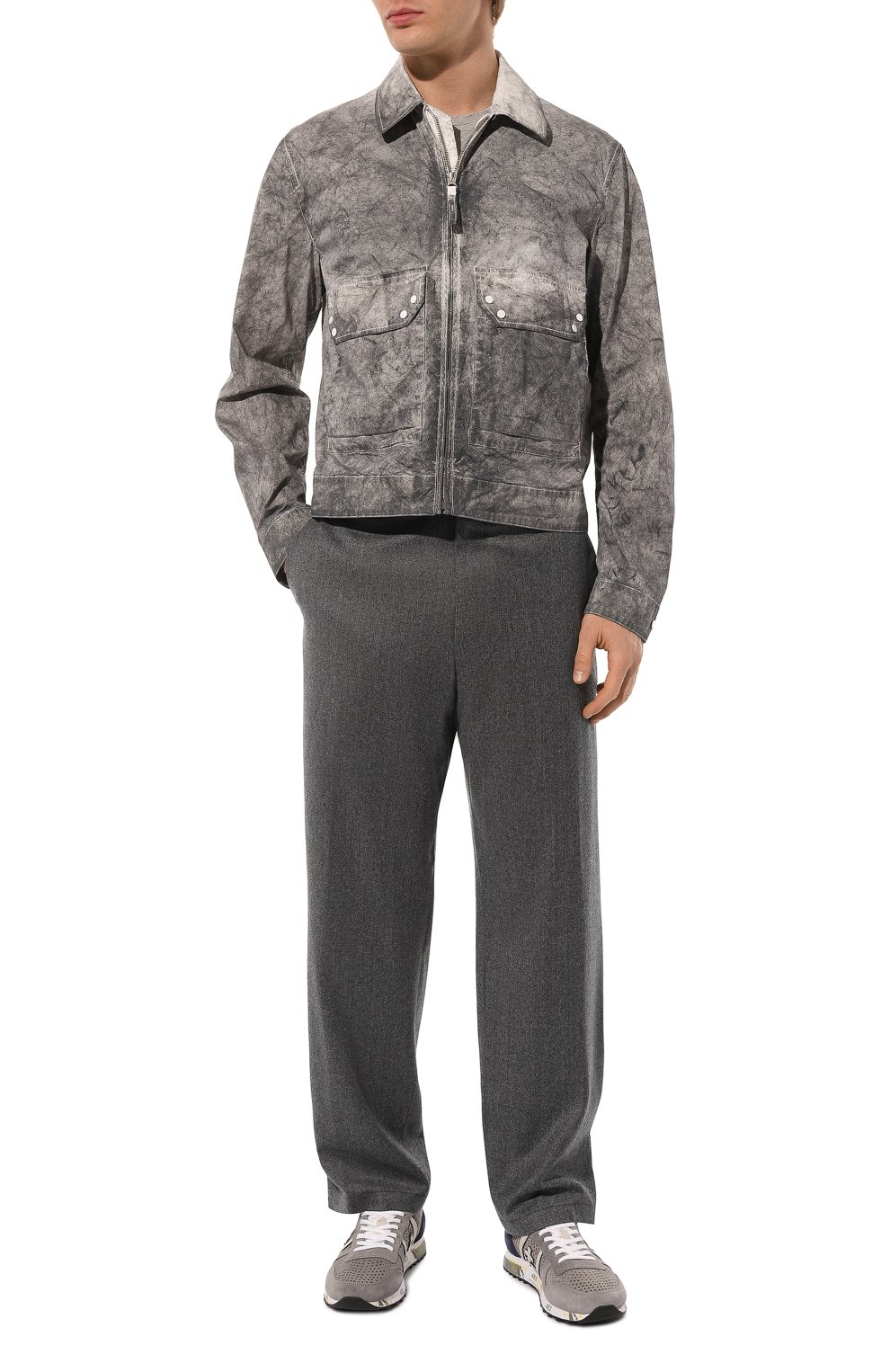 Замшевые кроссовки eric PREMIATA, арт. ERIC/VAR 6141, фото 2