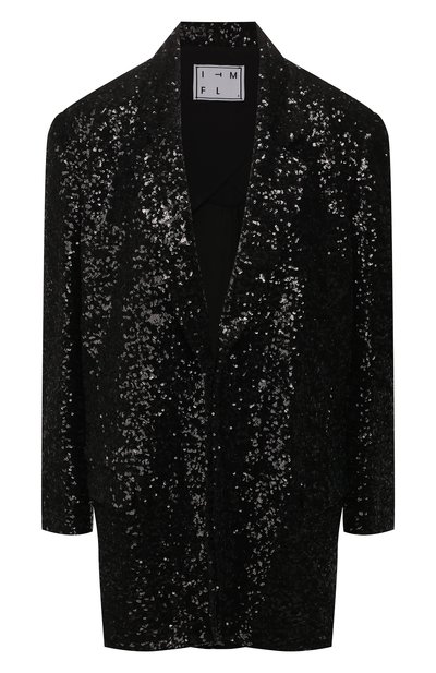 Женский жакет с пайетками IN THE MOOD FOR LOVE, арт. BLACK JACKET