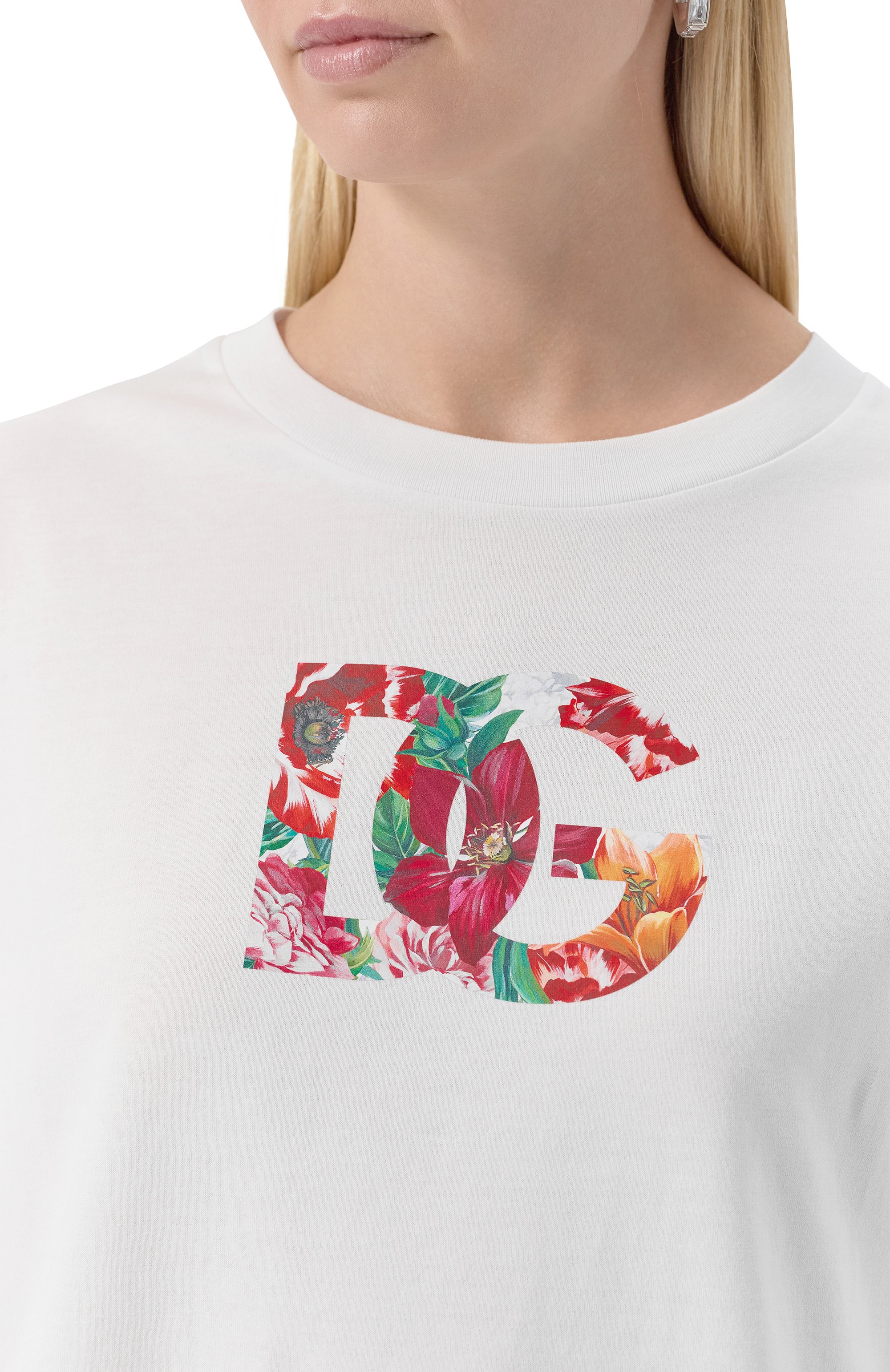 Хлопковая футболка DOLCE & GABBANA, арт. F8V57T/GDC7S, фото 5