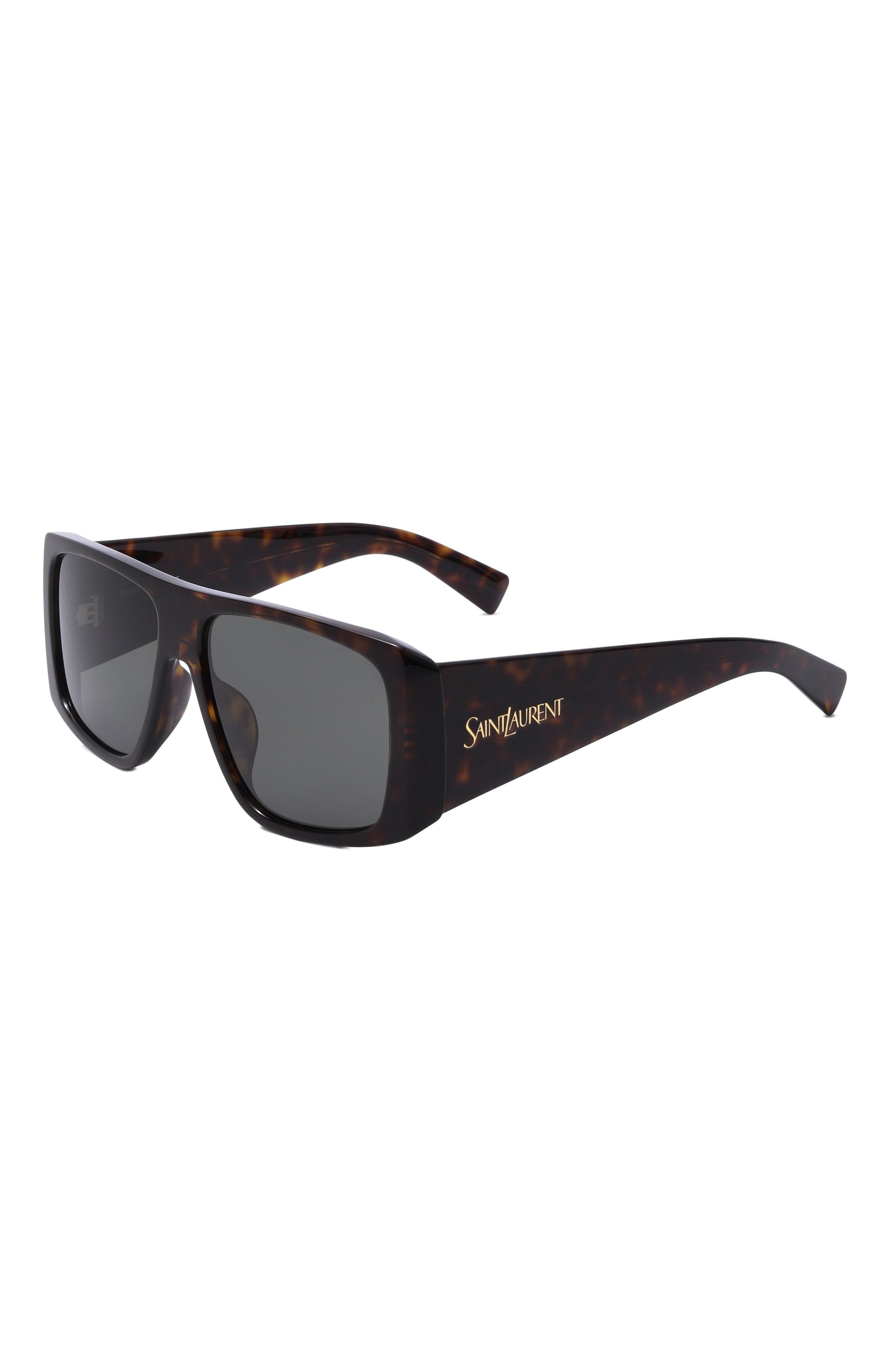 Солнцезащитные очки SAINT LAURENT темно-серого цвета по цене 51100 руб., арт. SL 832/F 002, фото 1 Солнцезащитные очки SAINT LAURENT, арт. SL 832/F 002, фото 1