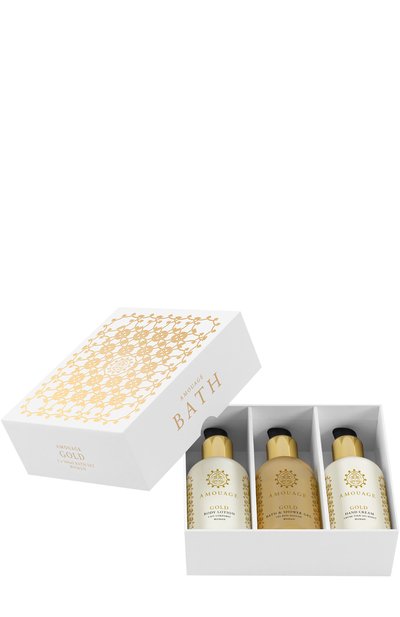 Дорожный набор gold (молочко для тела, крем для рук, гель для душа) (3x100ml) AMOUAGE, арт. 13200, фото 1