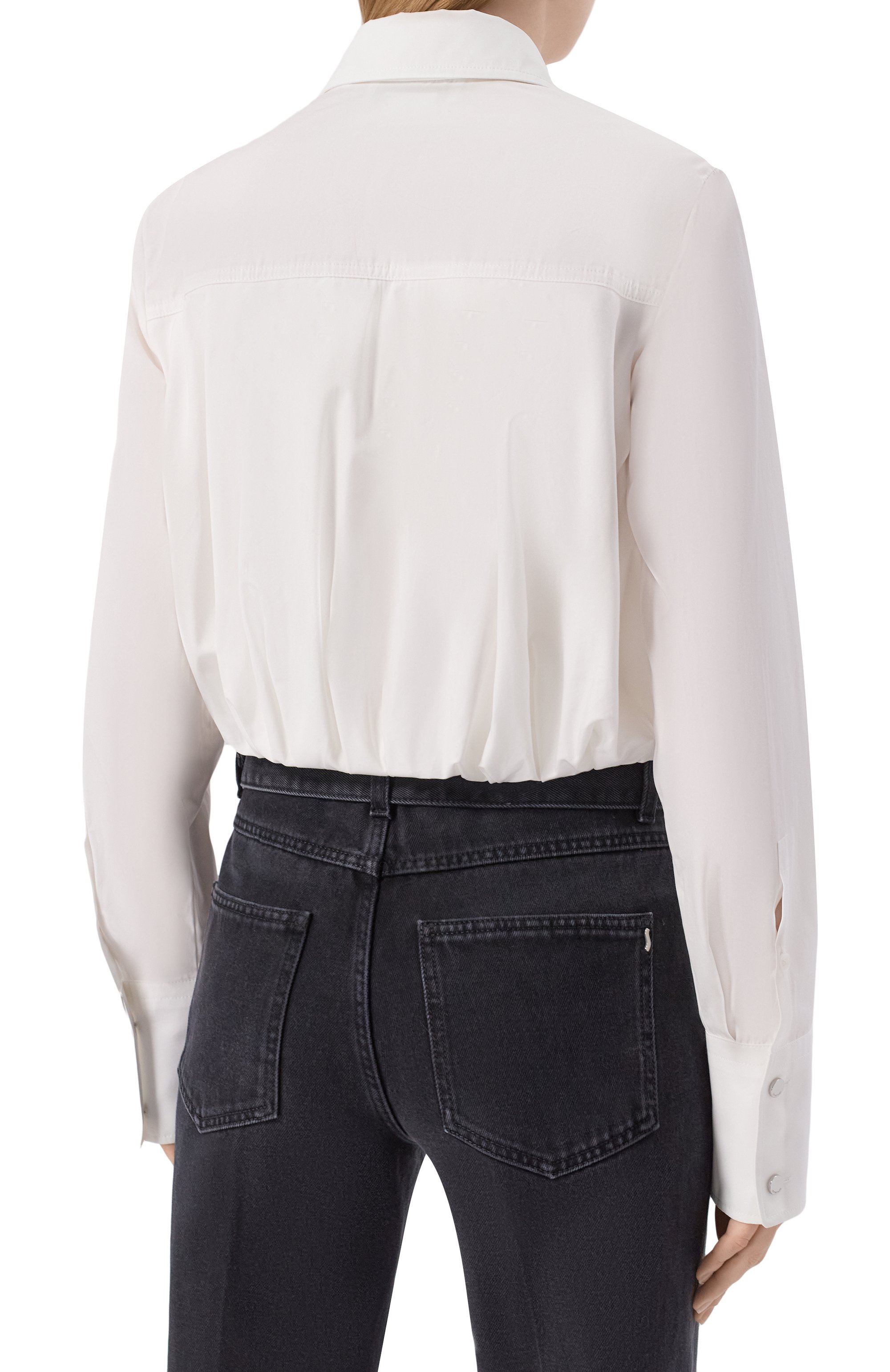 Хлопковая рубашка SPORTMAX, арт. ZEMIRA, фото 4