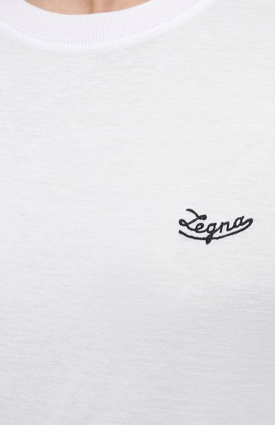 Хлопковая футболка ZEGNA, арт. UW526/707R, фото 5