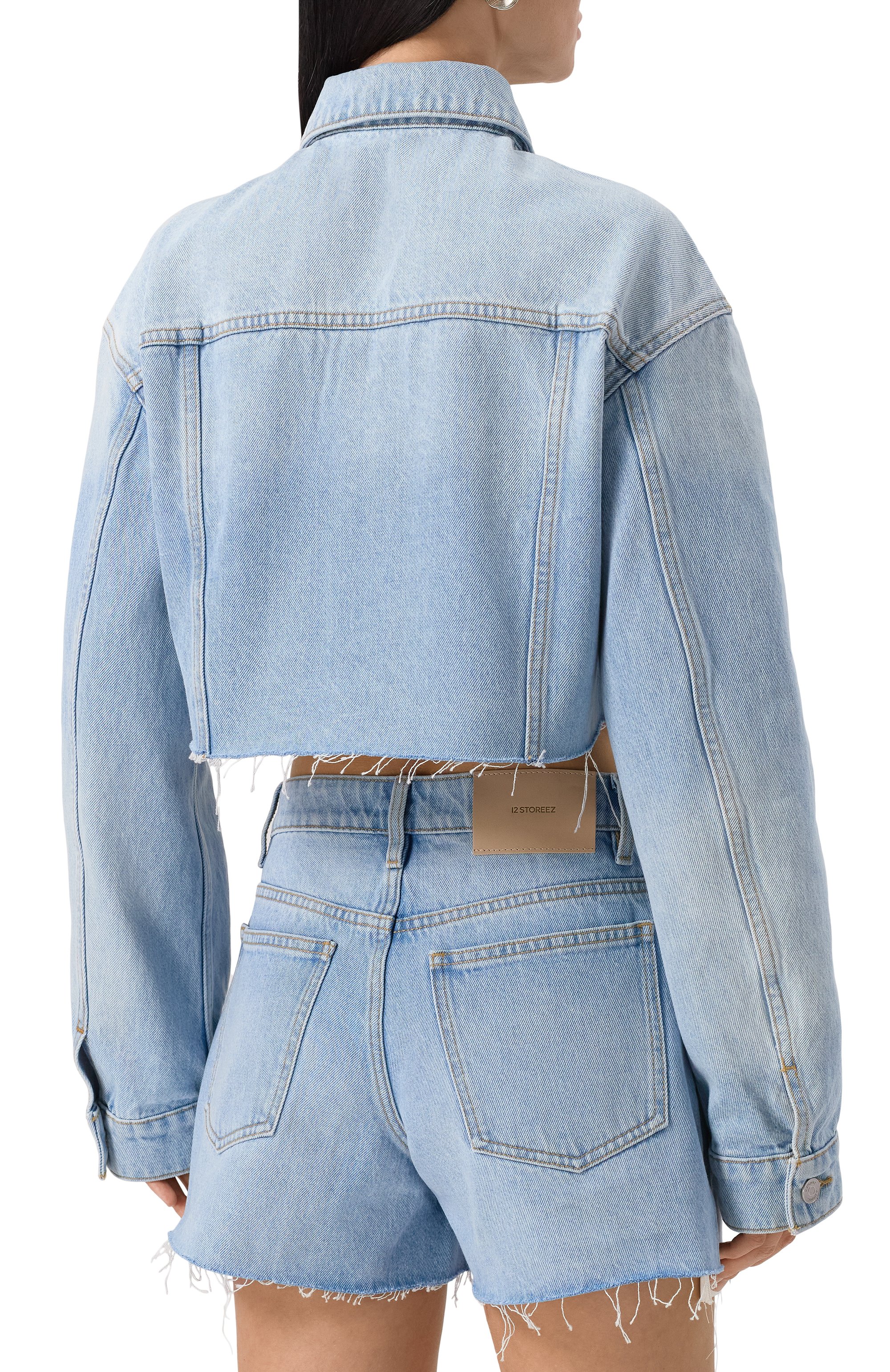 Джинсовая куртка 12 STOREEZ, арт. 131179, фото 4