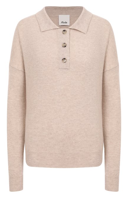 Женский поло из шерсти и кашемира ALLUDE, арт. 255/17653