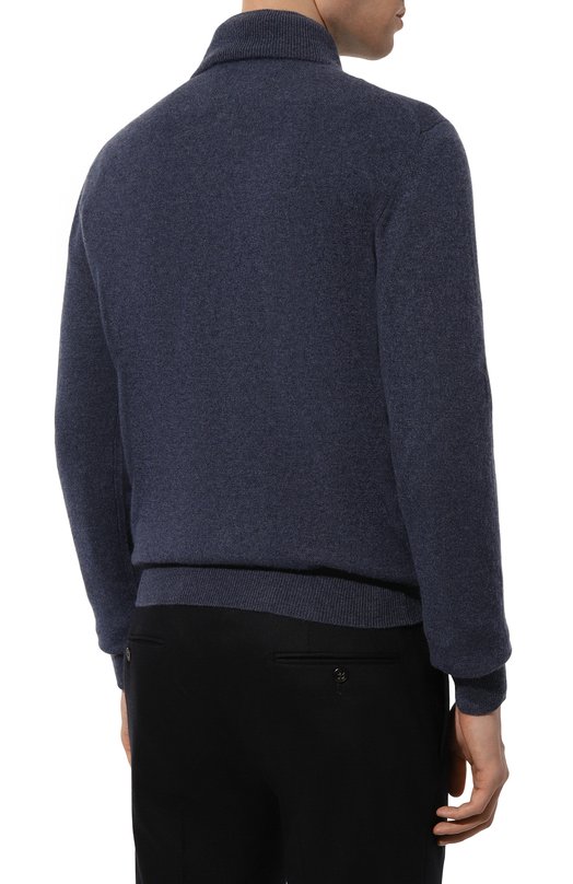 Кашемировый джемпер Corneliani 94M533-9425185 Синий  94M533-9425185 Фото 4