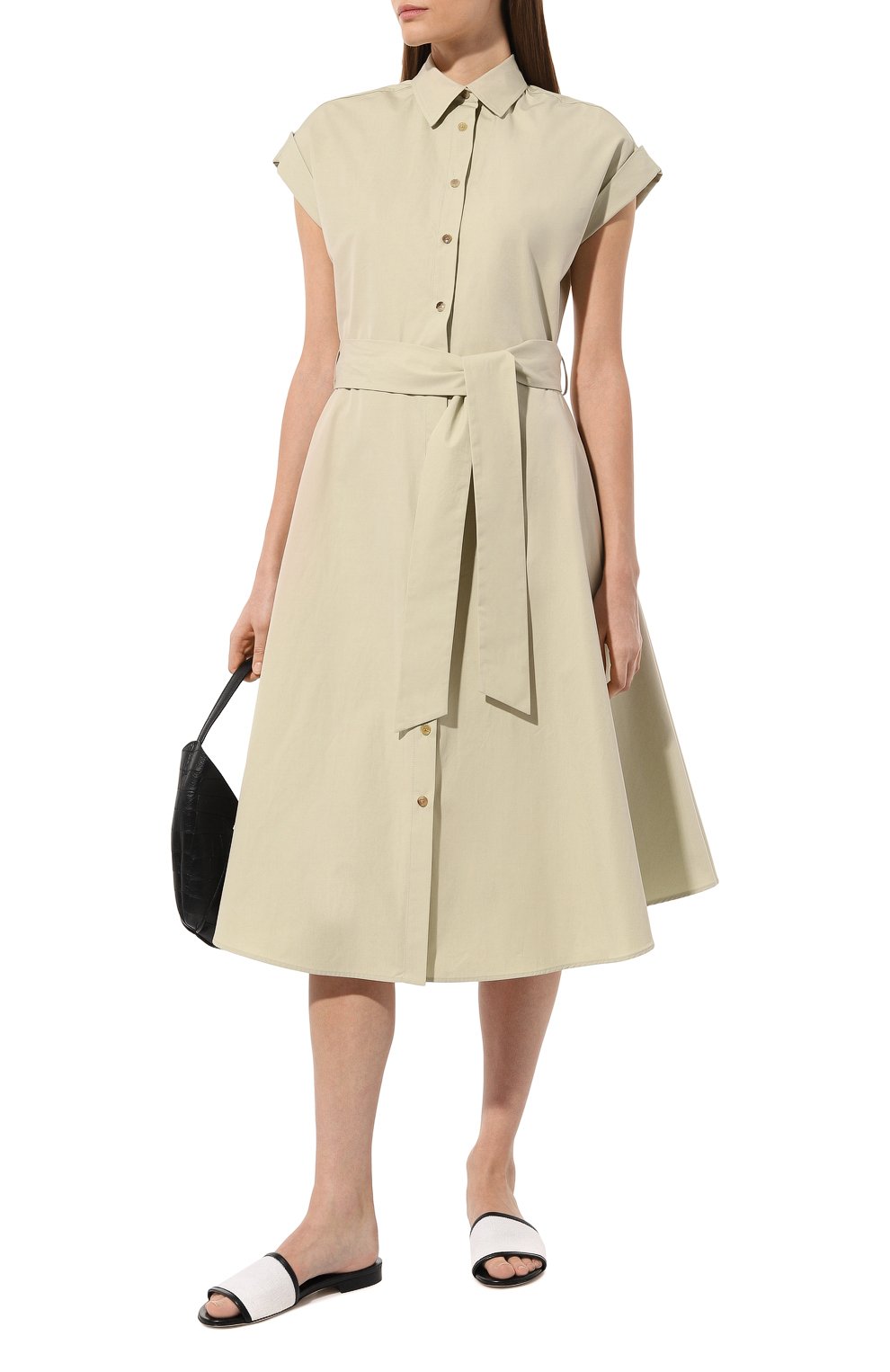 Хлопковое платье KITON, арт. D55375K0972C, фото 2