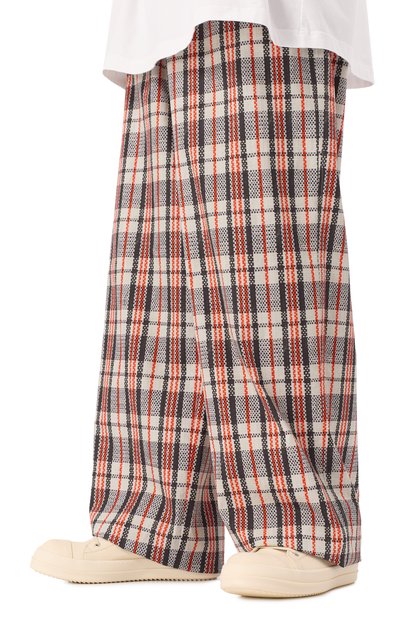 Кожаные кеды porterville RICK OWENS, арт. RU02D6891/LC0, фото 3