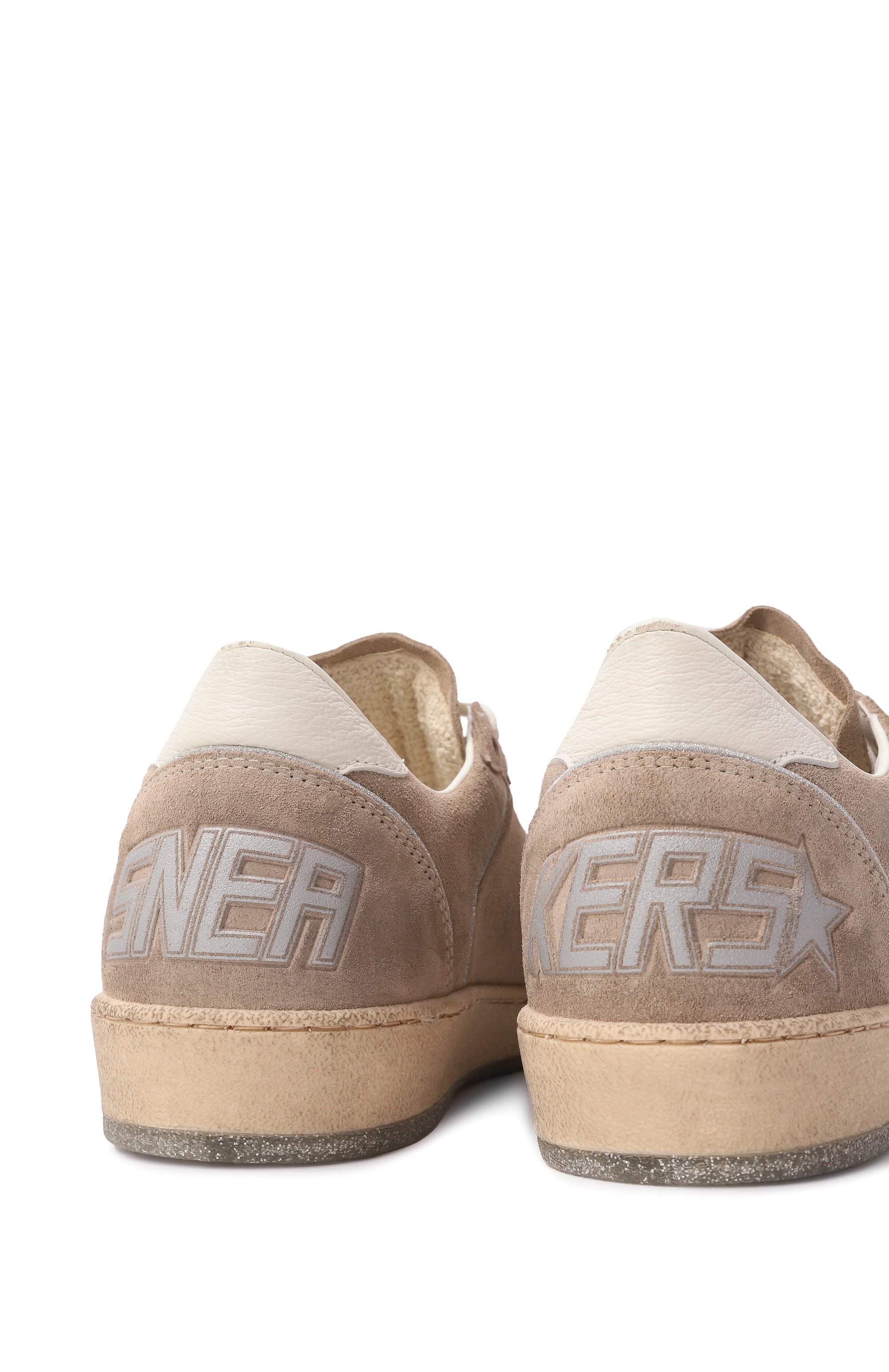 Замшевые кеды ball star GOLDEN GOOSE DELUXE BRAND, арт. GWF00327.F007265, фото 7