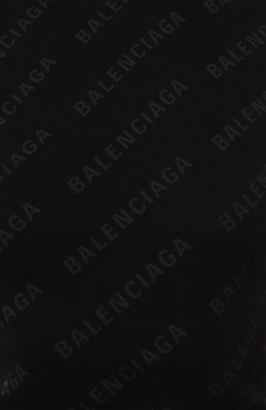 Хлопковый топ Balenciaga 747259/T3277 Чёрный  747259/T3277 Фото 5