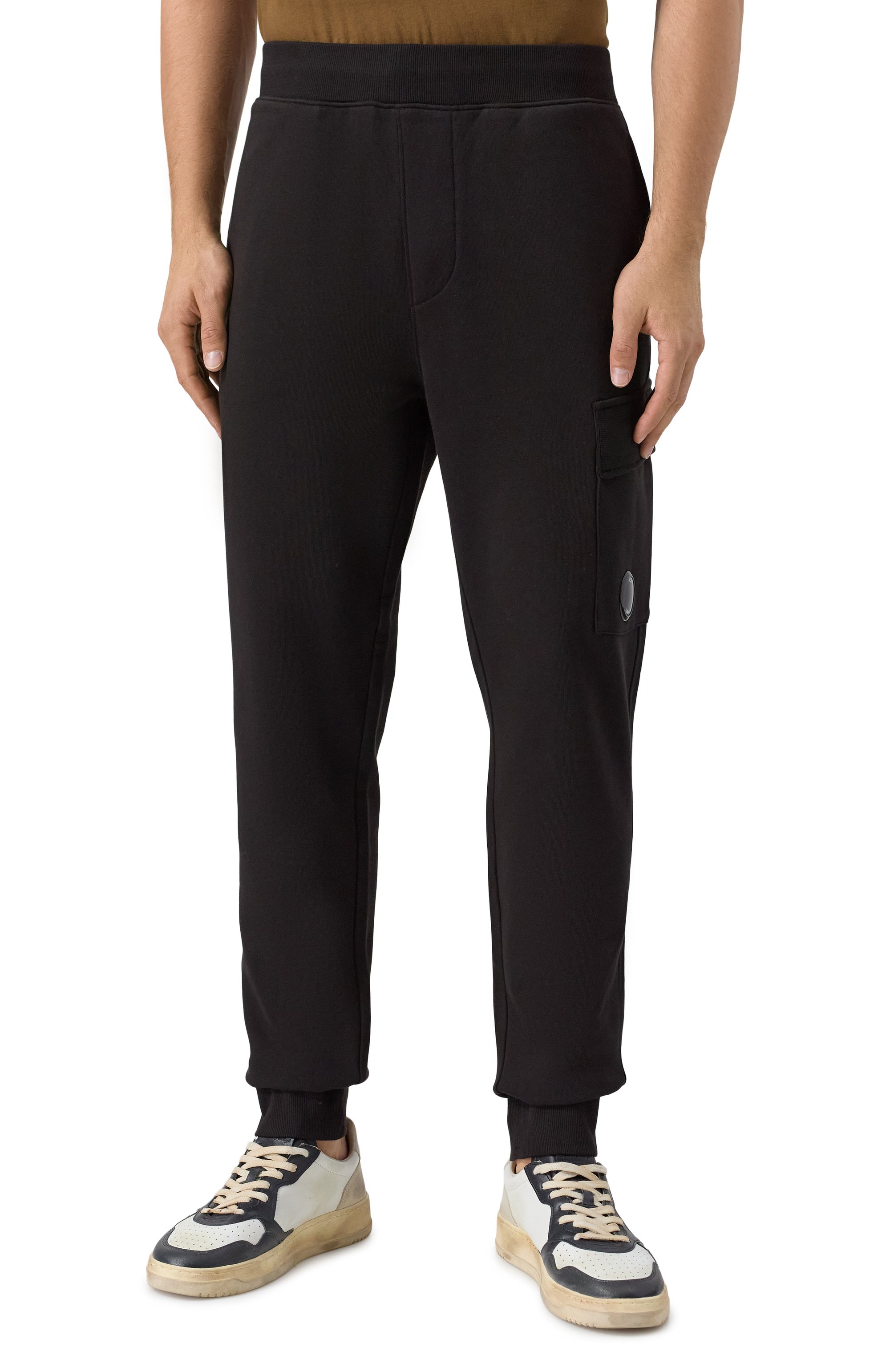 Хлопковые джоггеры C.P. COMPANY, арт. RCCMSP717A005086W, фото 3