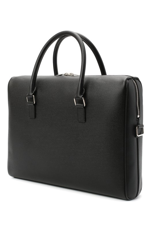 Кожаная сумка для ноутбука Duffle Saint Laurent 625449/BTY0E Чёрный  625449/BTY0E Фото 3