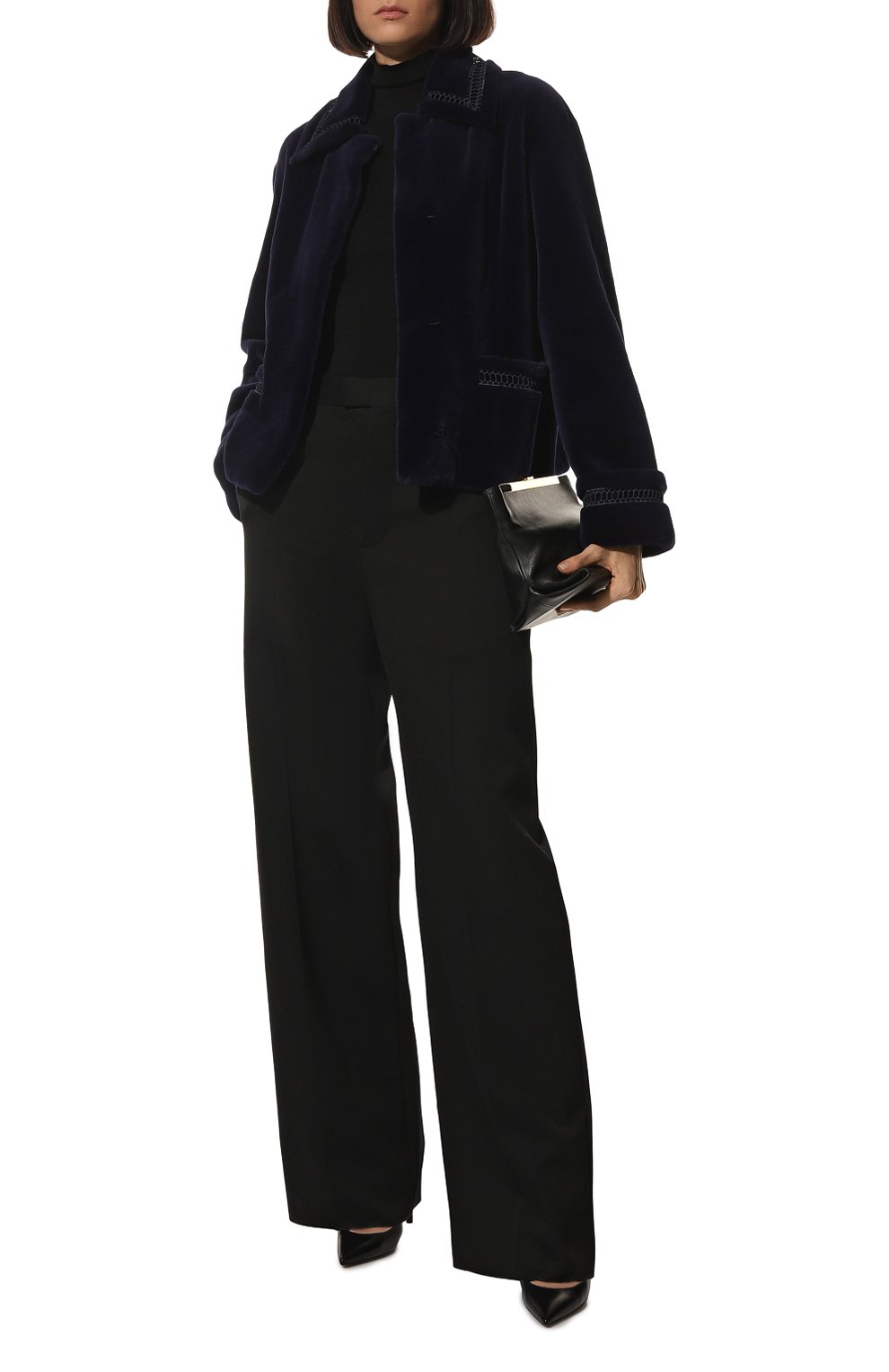 Шуба из меха норки VICTORIA KUSENKOVA фиолетового цвета по цене 748000 руб., арт. 760110034585, фото 2 Шуба из меха норки VICTORIA KUSENKOVA, арт. 760110034585, фото 2